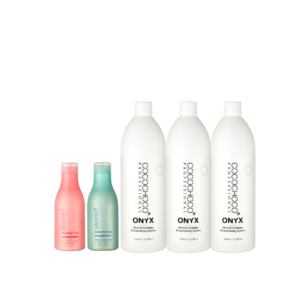 3 Bottles of Cocochoco ONYX Mineral Hair Treatment 1000ml + Bonus